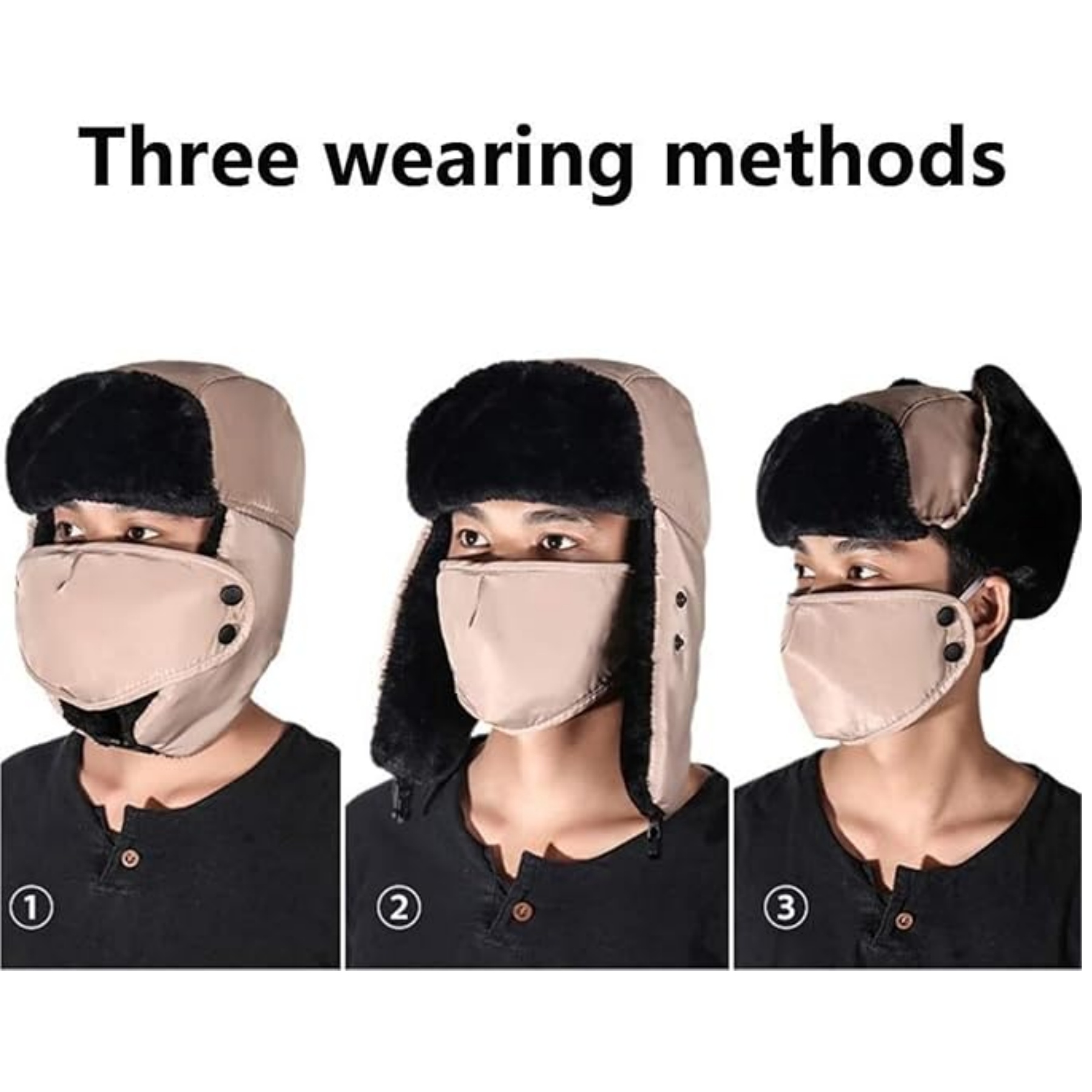 Winter Hat with Ear Flaps 2