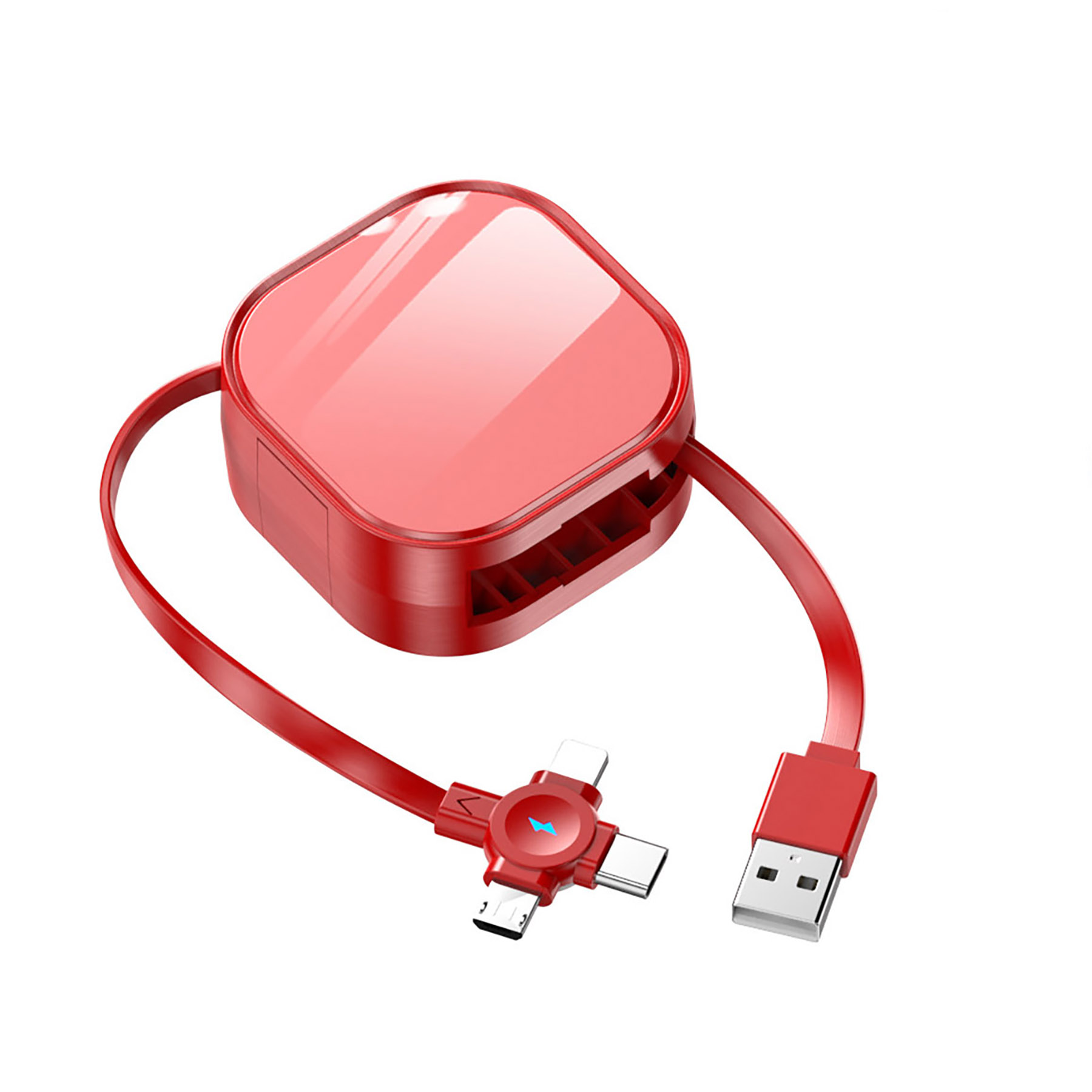 3 in 1 Retractable Mobile Phone Holder Data Cable 9