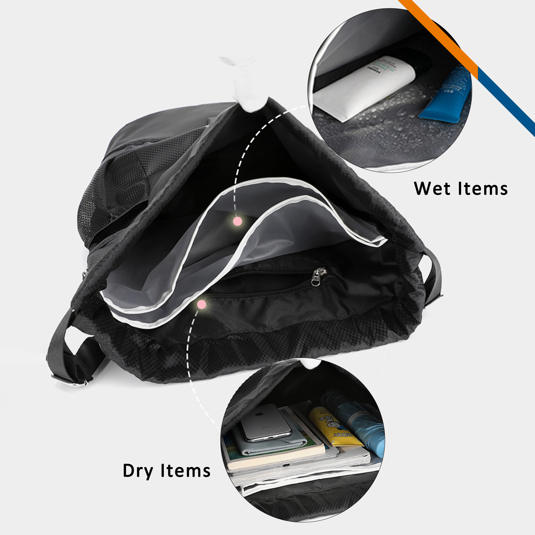 Vera Drawstring Backpack 9