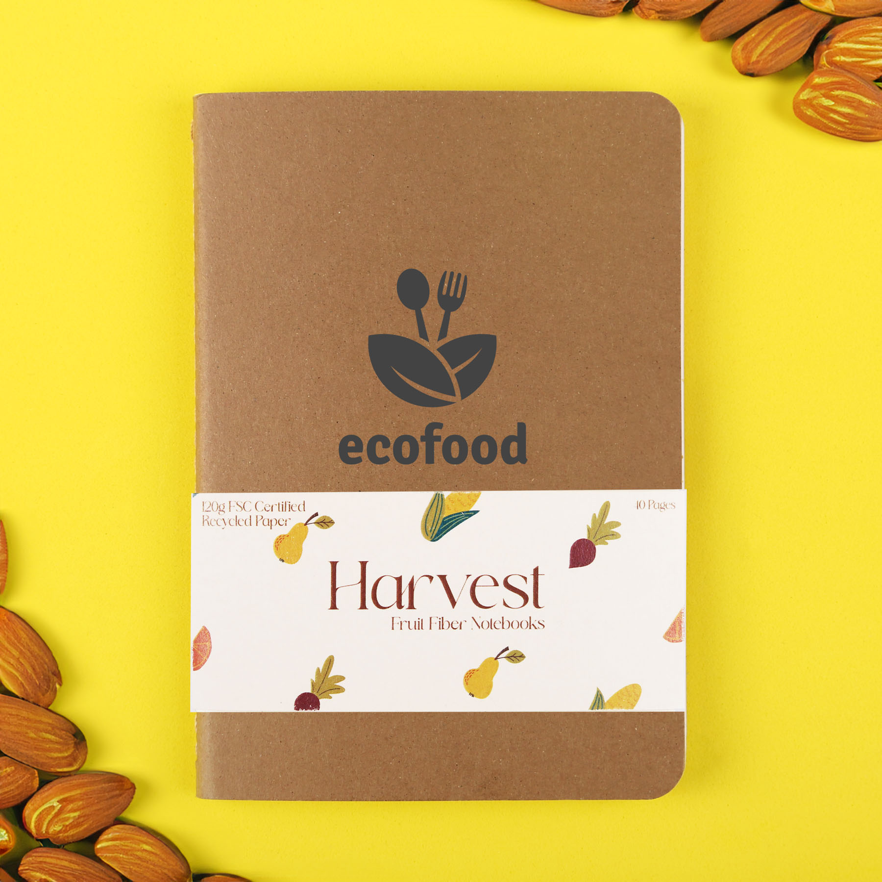 Harvest Fruit Fiber™ Pocket Notebook 8