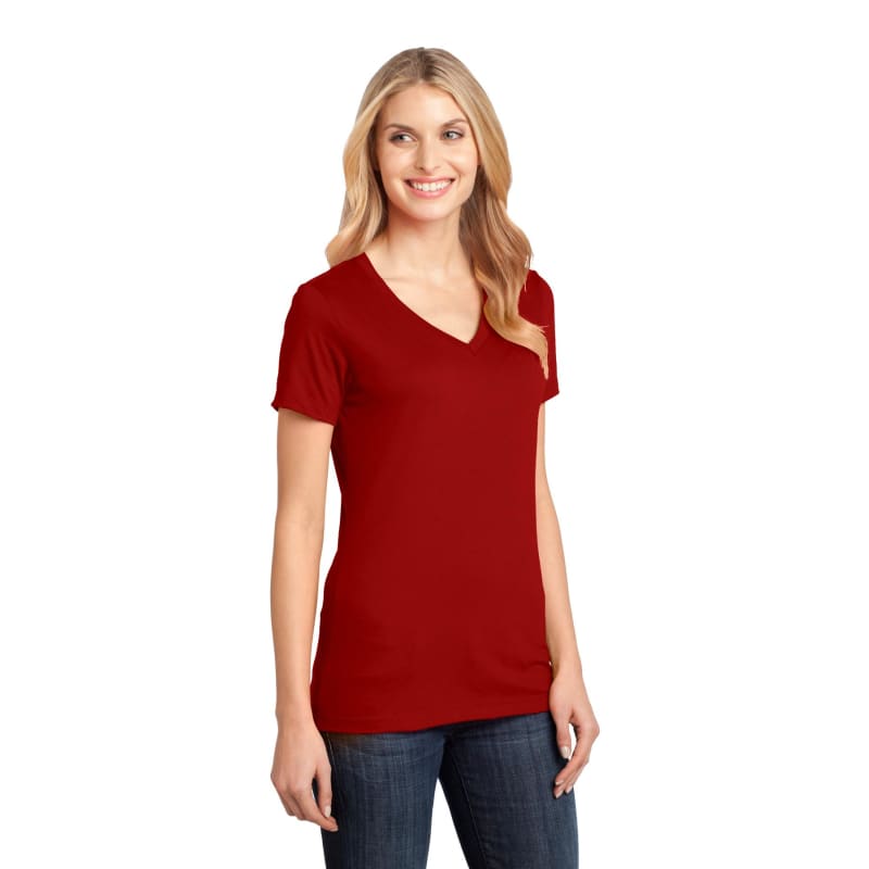 District - Women's Perfect Weight V-Neck Tee. 16