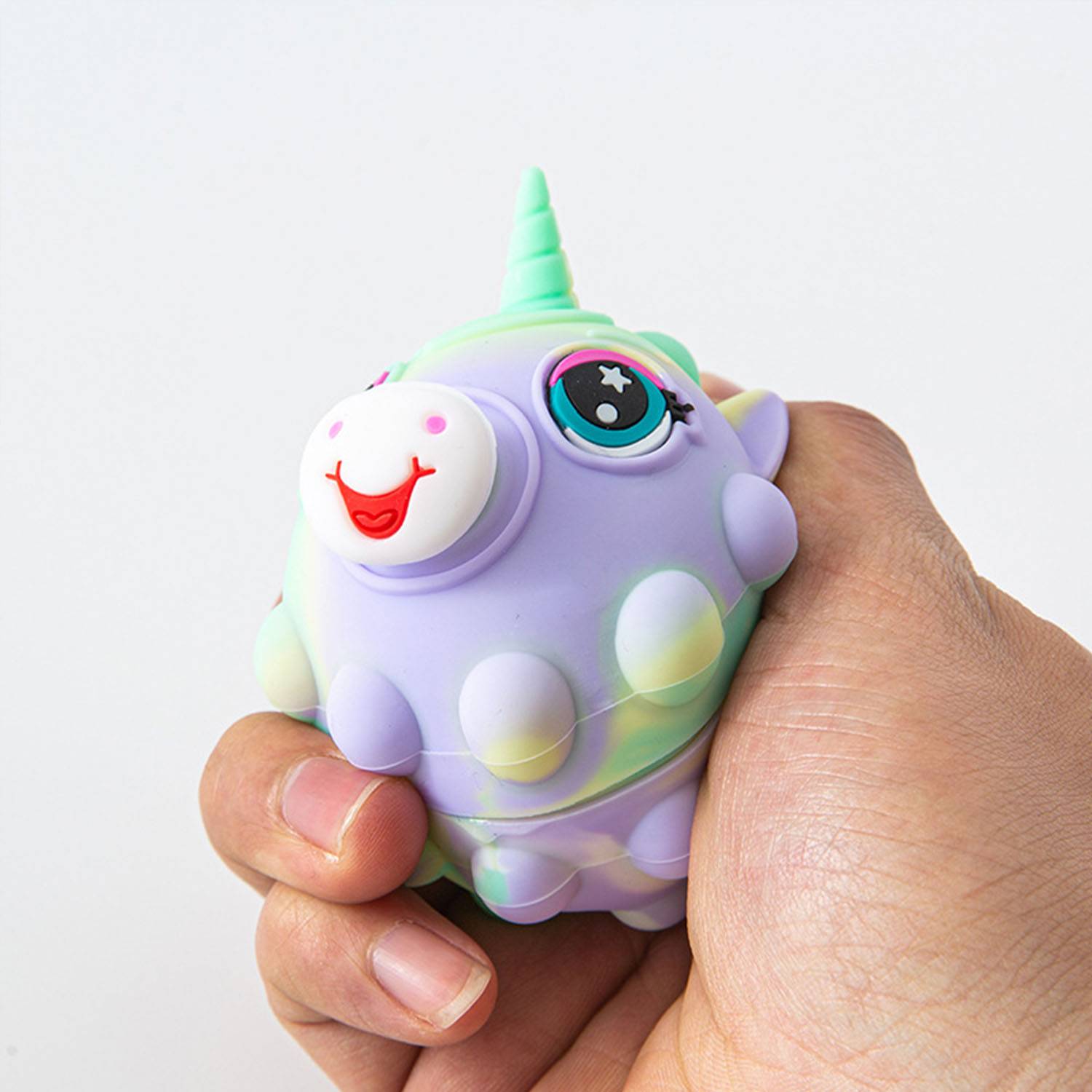 Unicorn silicone relief balls decompression toy 4