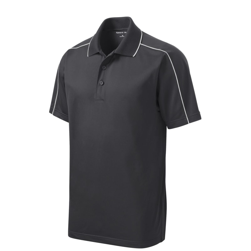 Sport-Tek Micropique Sport-Wick Piped Polo. 24