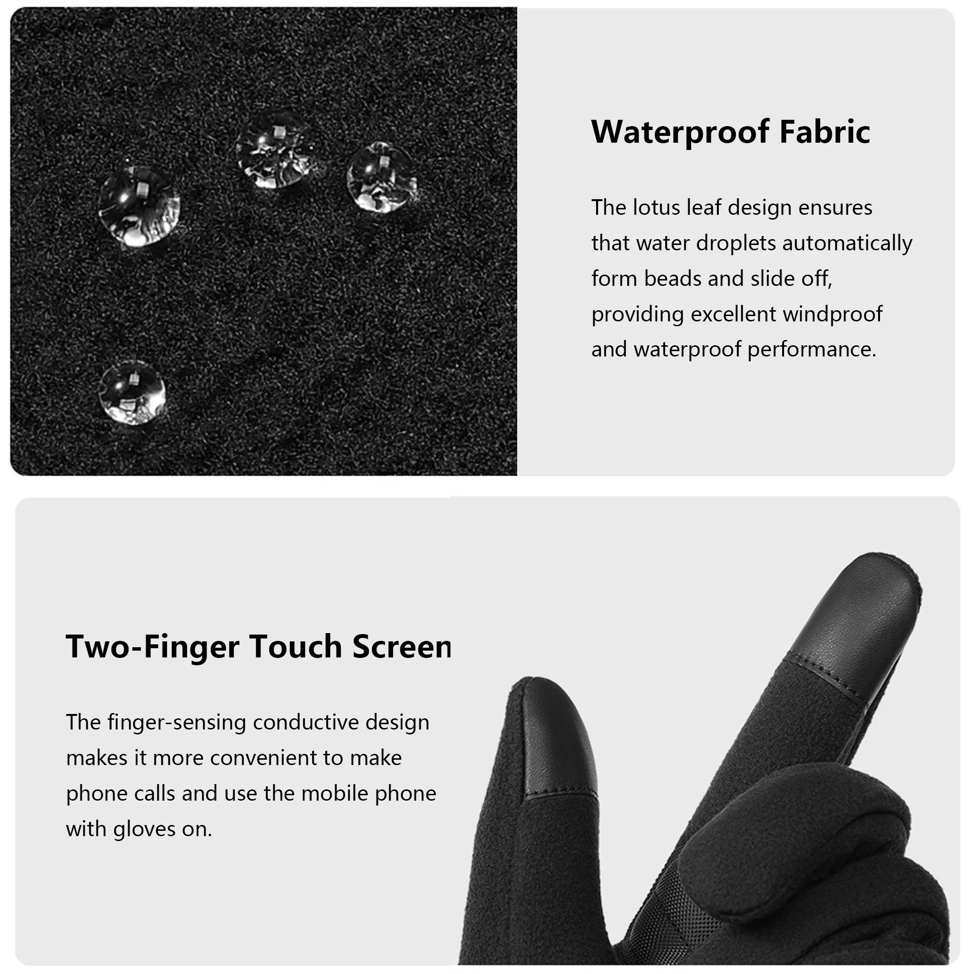 Outdoor Sports Waterproof Warm Gloves 2