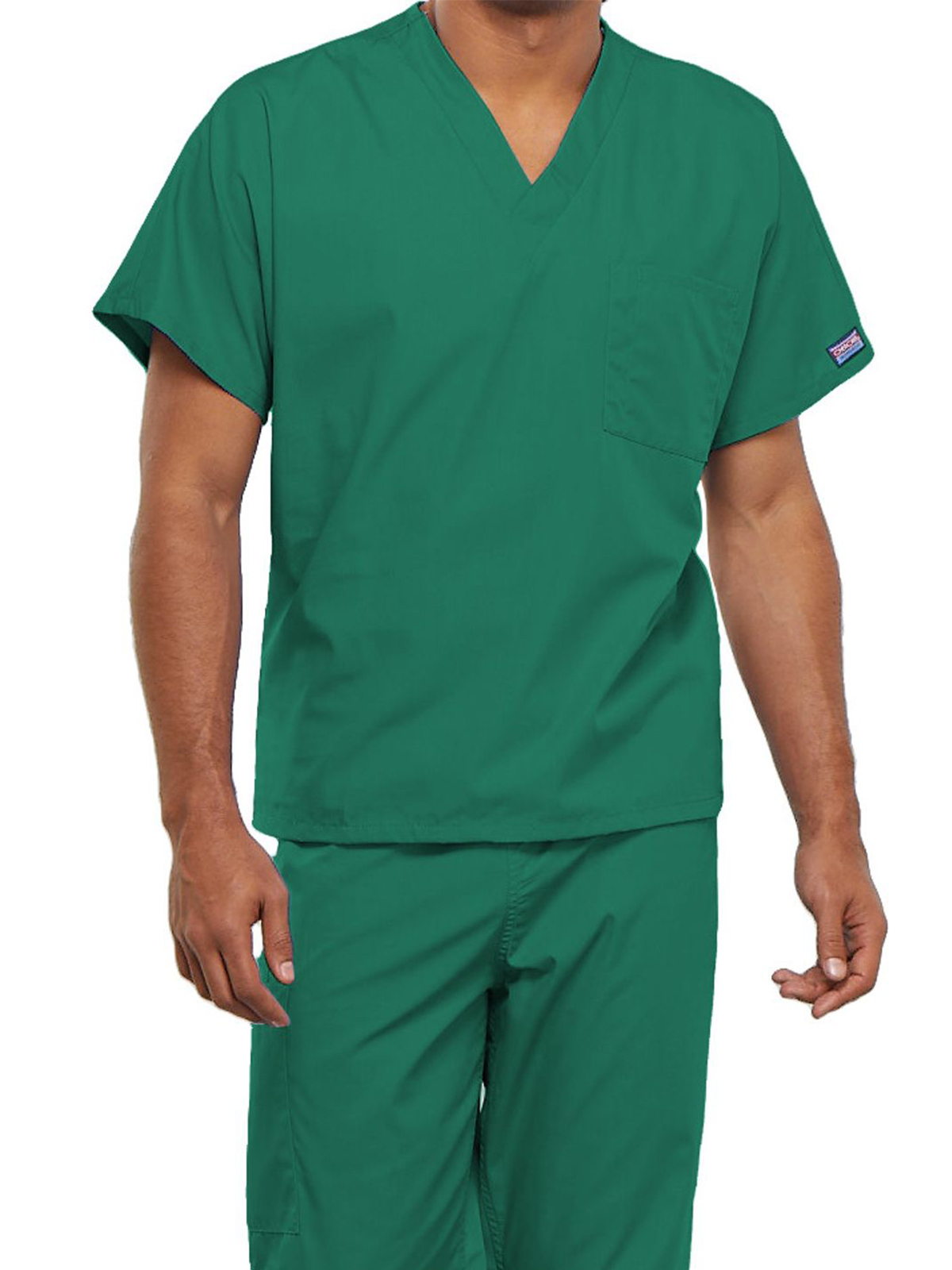 Cherokee - Workwear Originals - Unisex 1-Pocket V-Neck Top 99