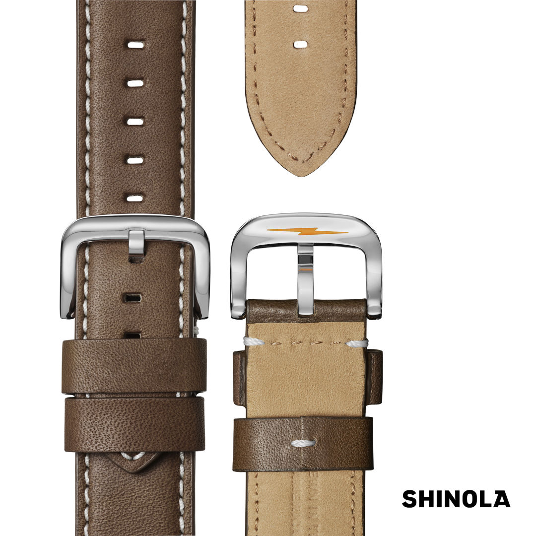 Shinola® Runwell Watch - Cream/Brown 10