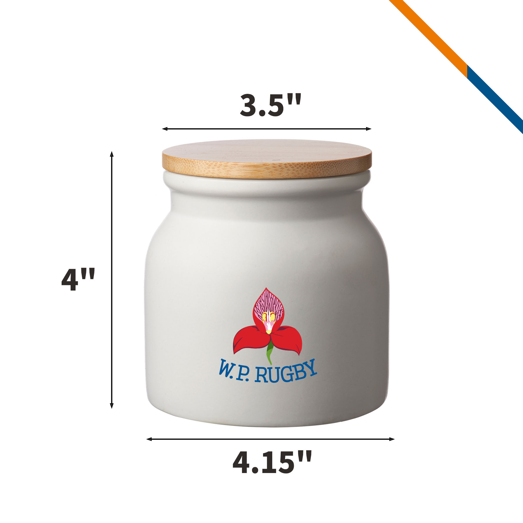 Noe Ceramic Container - 17 OZ. 4