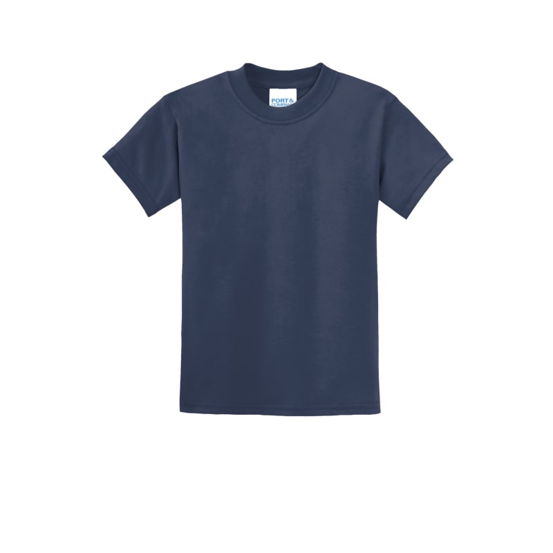 Port & Company - Youth Core Blend Tee. 4