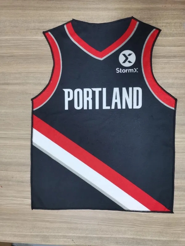 Basketball, Football, or Hockey Jersey Shaped Rally Towel 2