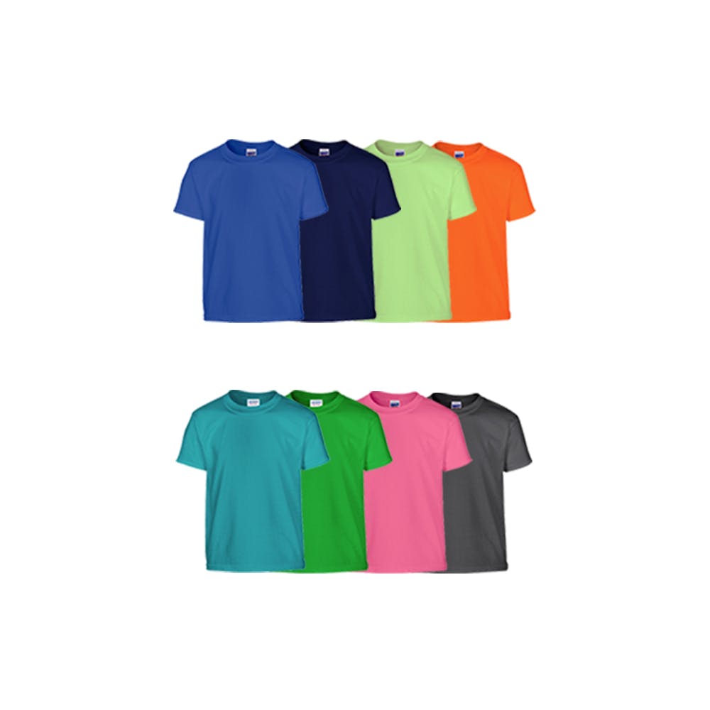 Kids Irregular Gildan T-Shirts - Assorted Small 2