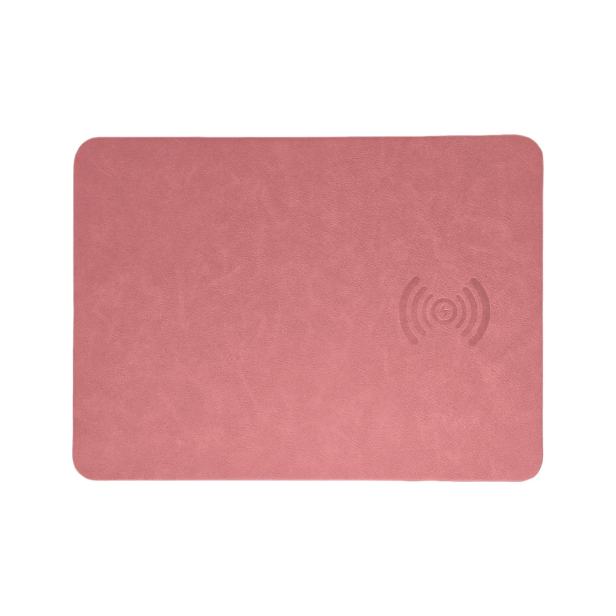 Leather Mouse Pad With Wireless Charging 7