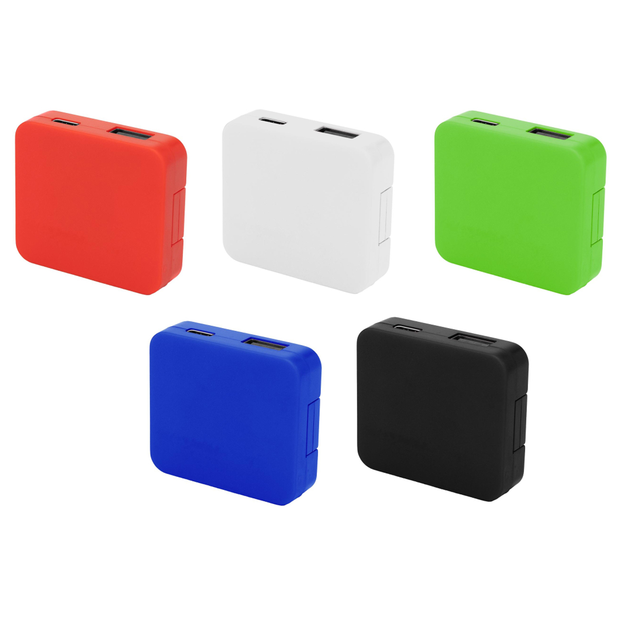 4-Port USB Hub with Flip Plug 3