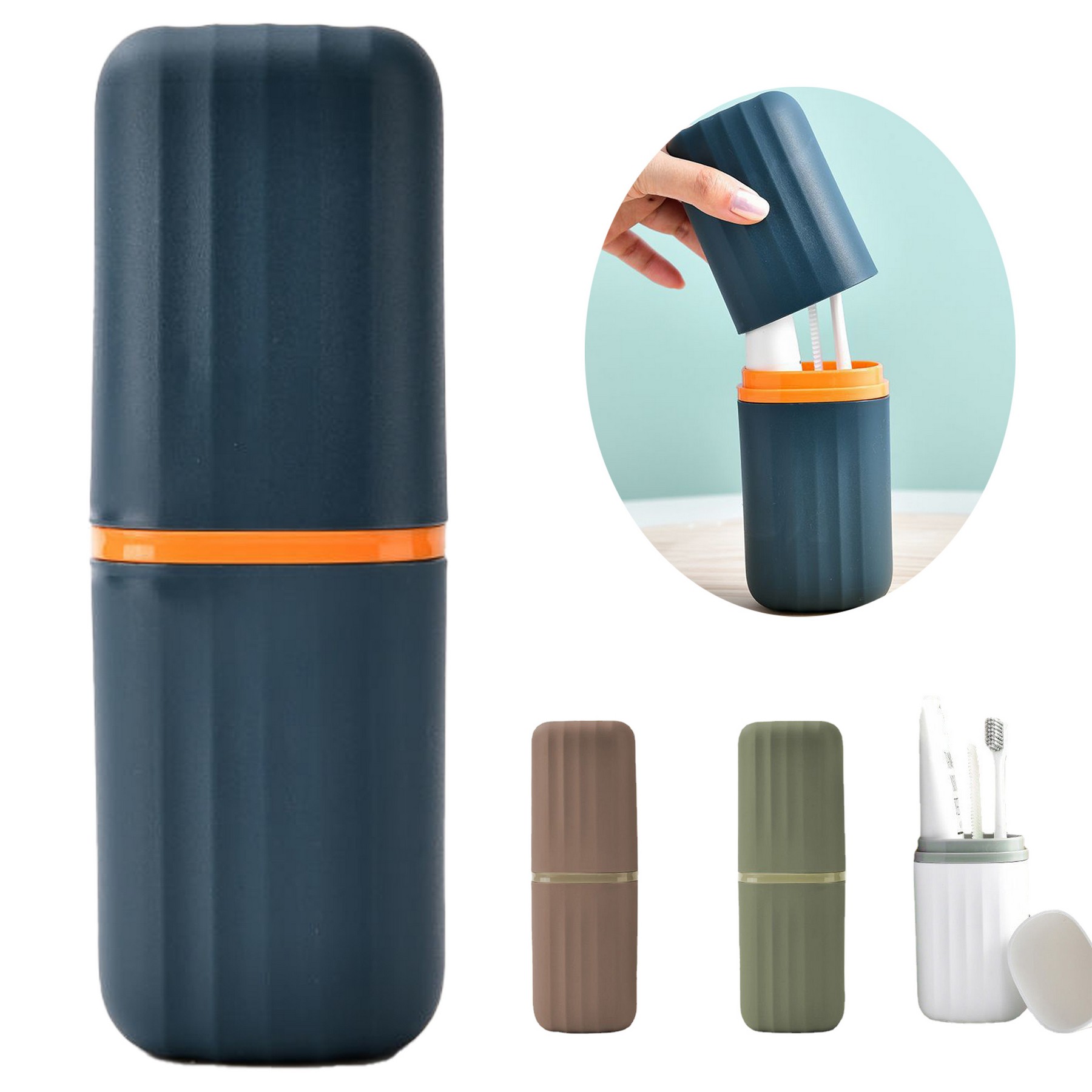 Portable Toothbrush Travel Storage Cup 3