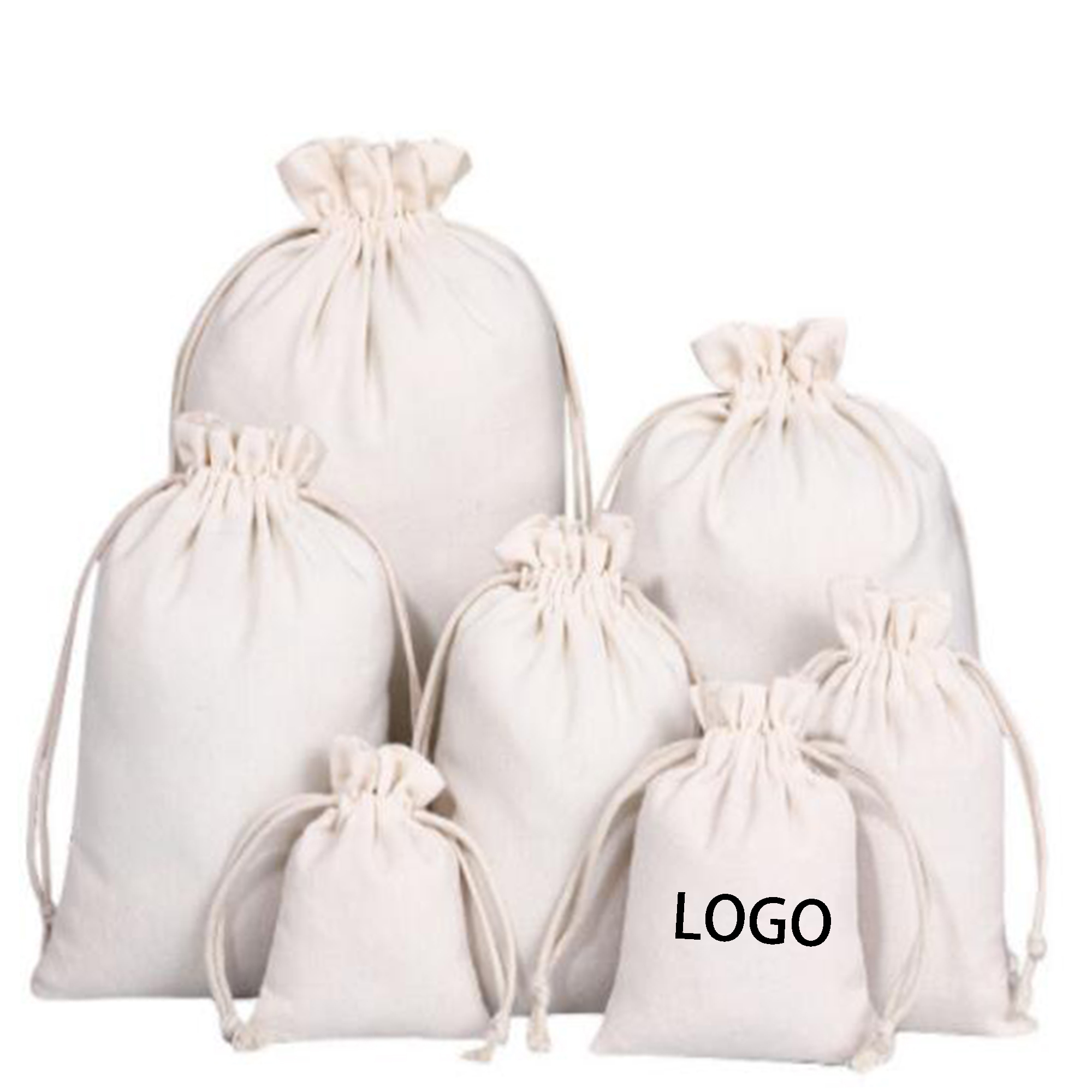 Cotton Drawstring Bag 2