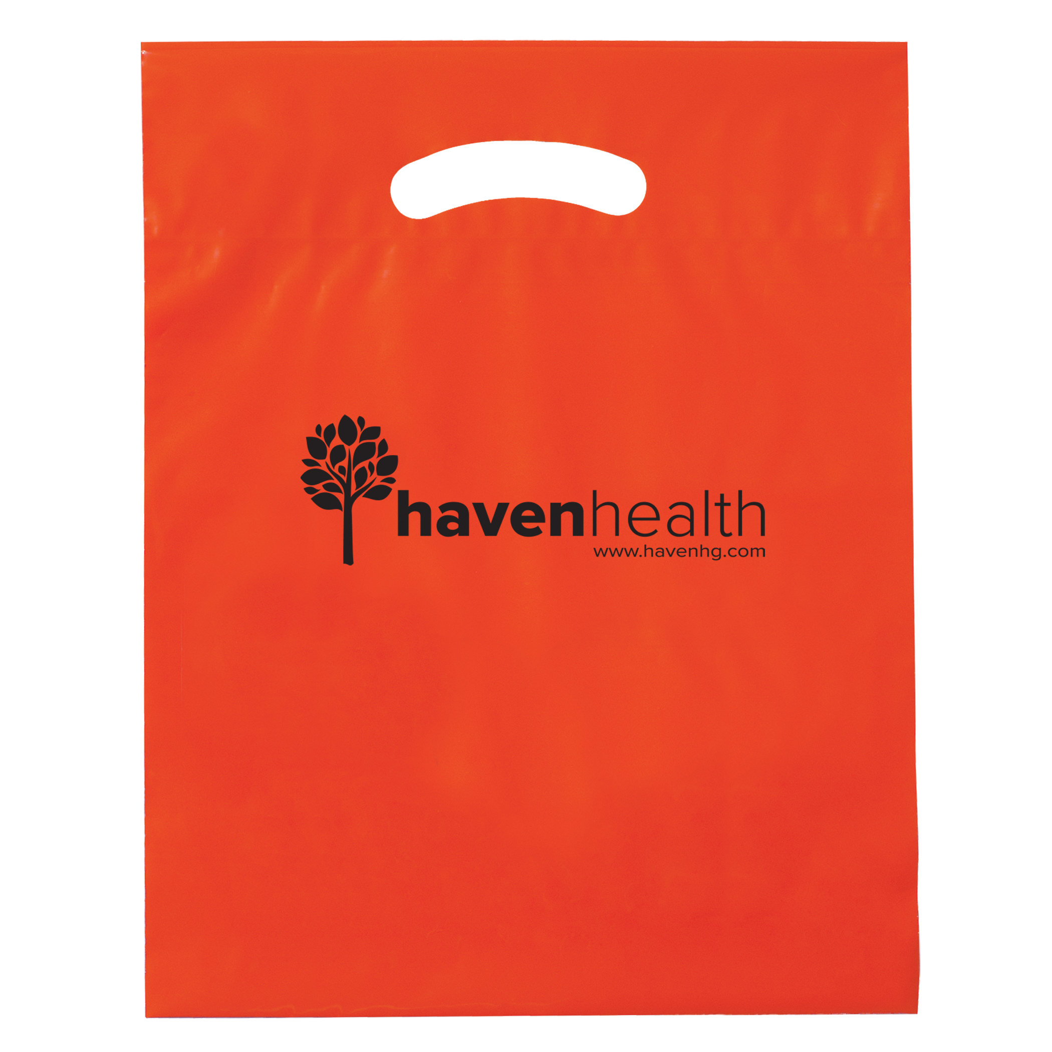 Fold Over Reinforced Die Cut Bag 8