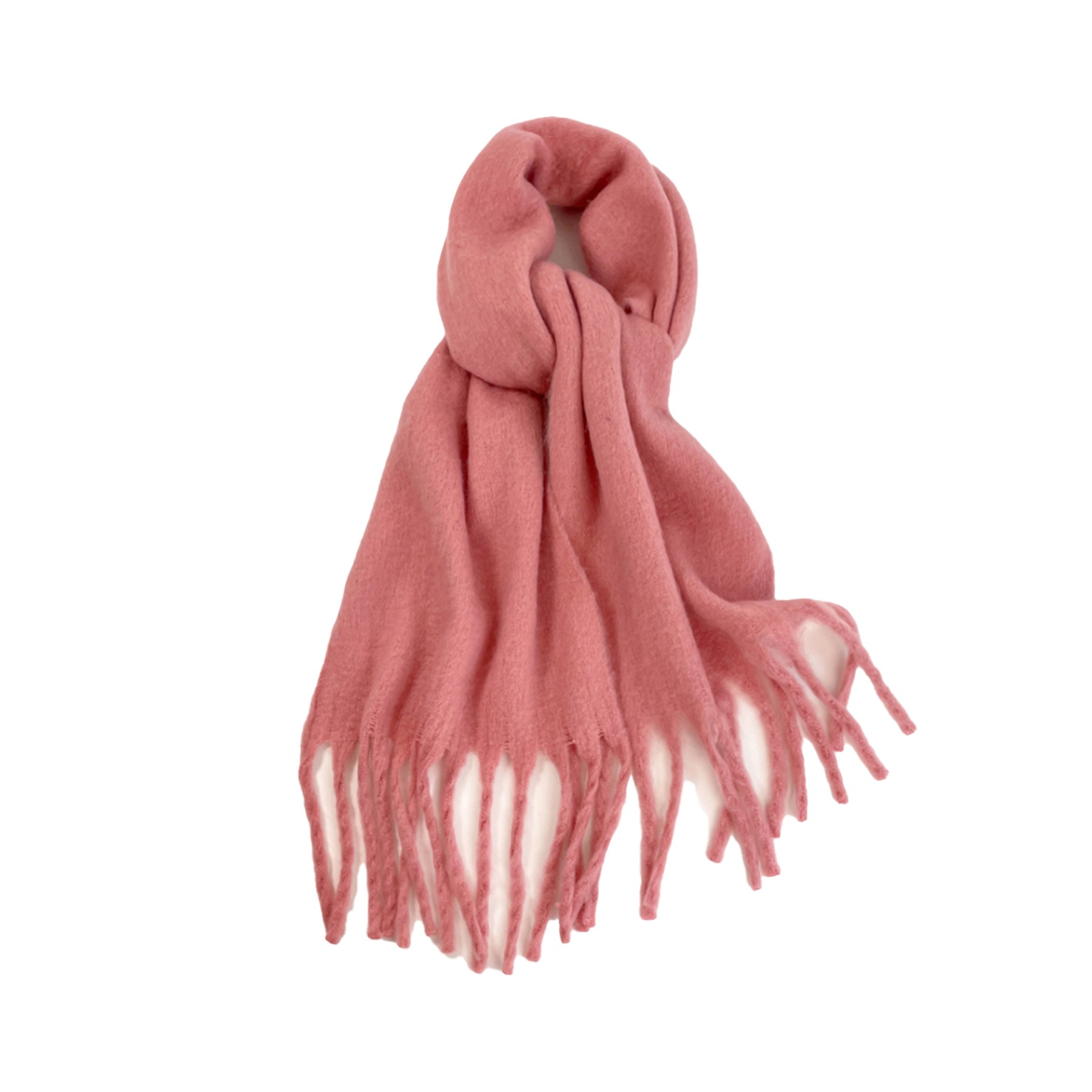 Winter Scarf With Tassel 13
