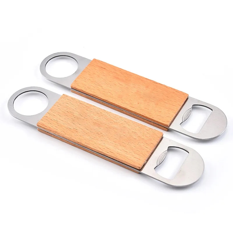 Laser Etched Wooden Bottle Opener 6