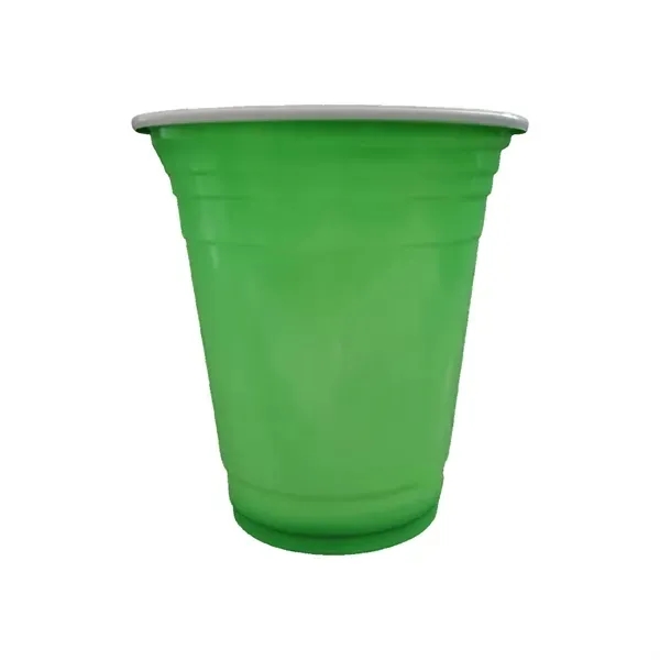 12 oz Party with 50 Colorful Plastic Cups 3