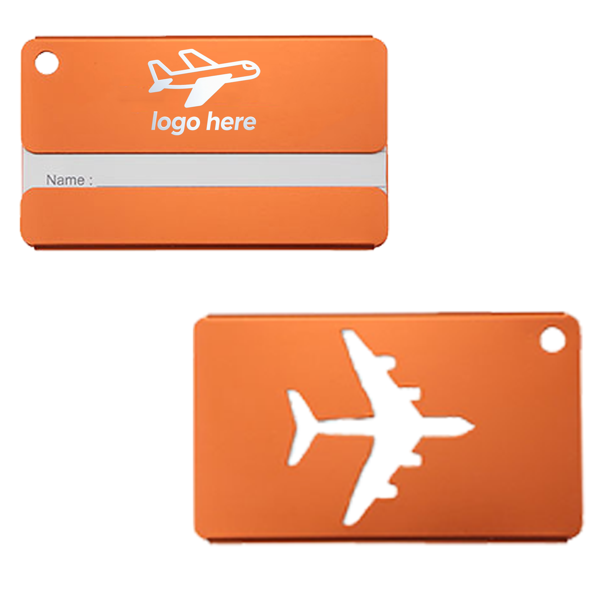 Custom Engraved Metal Baggage Tags 8