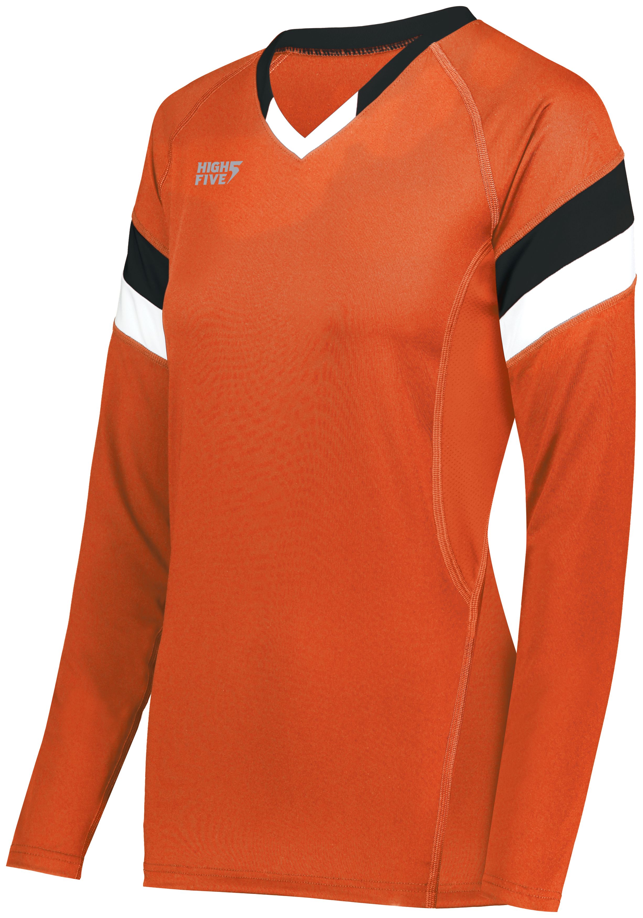 Ladies TruHit Tri-Color Long Sleeve Jersey 3