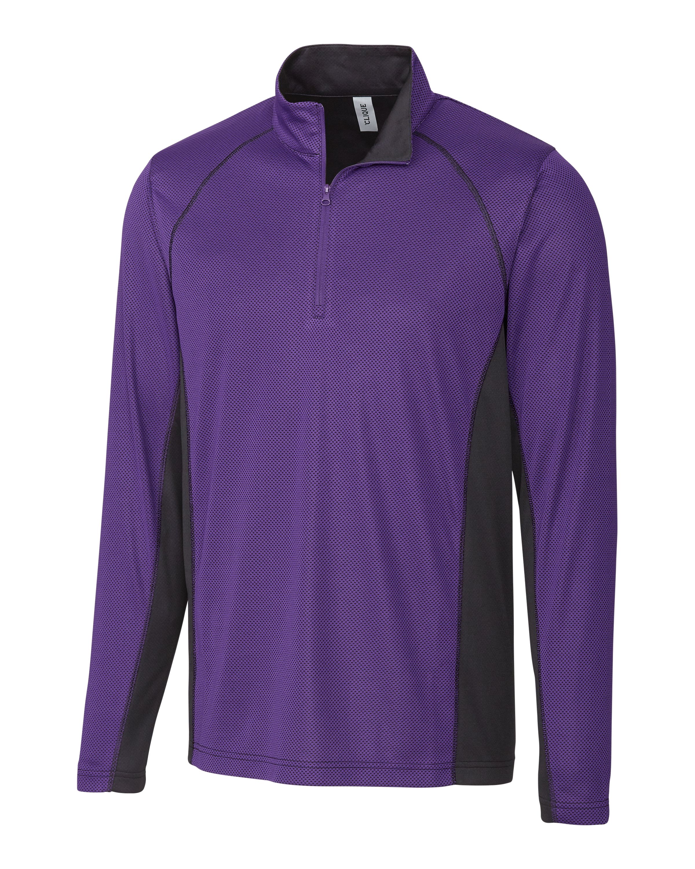 Clique Ice Pique Colorblock Tech Mens Half Zip 23