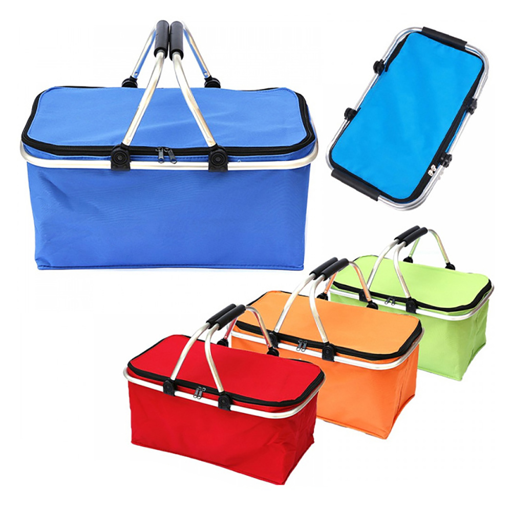 Foldable portable cooler Basket 7