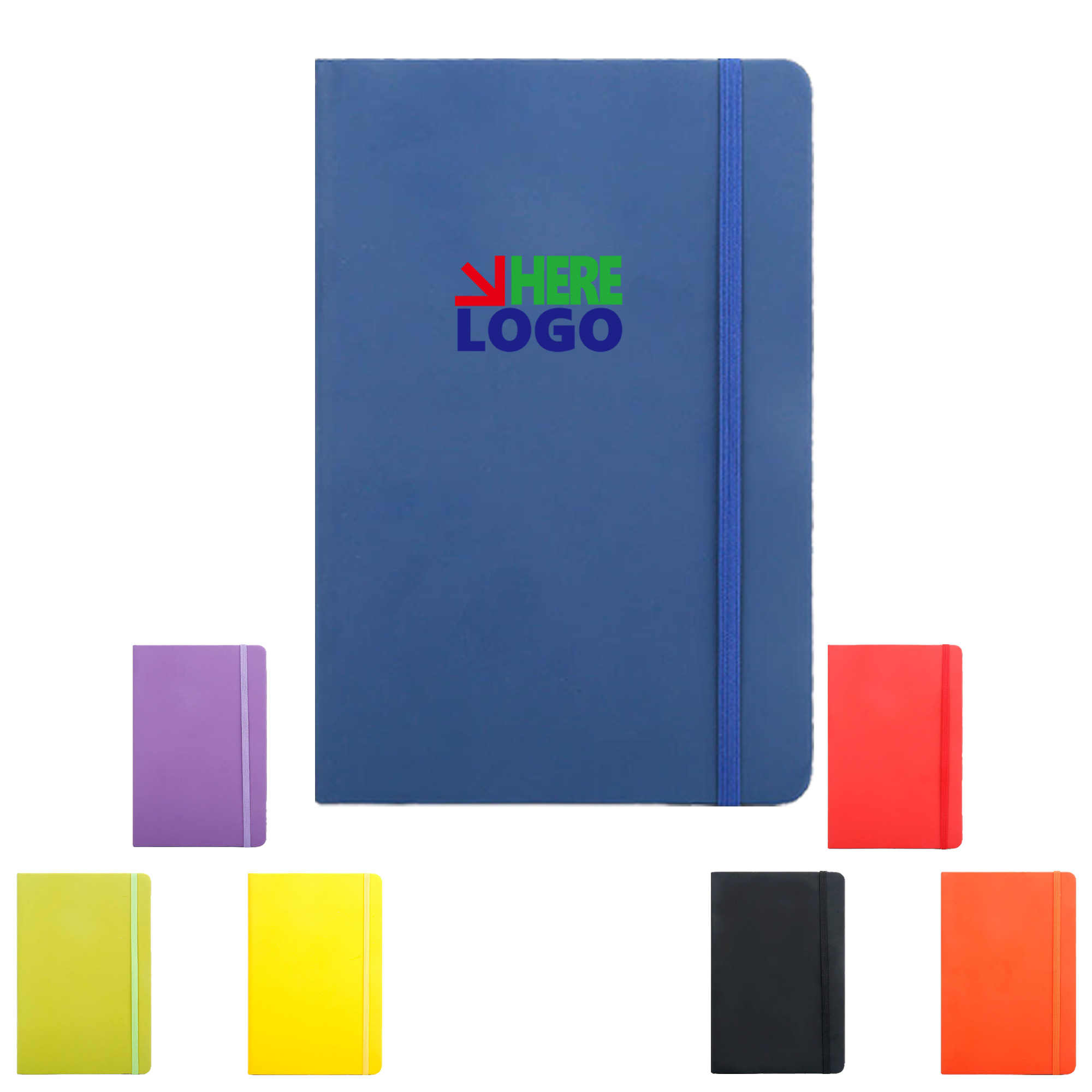 A5 Journal PU Cover With Strap 3