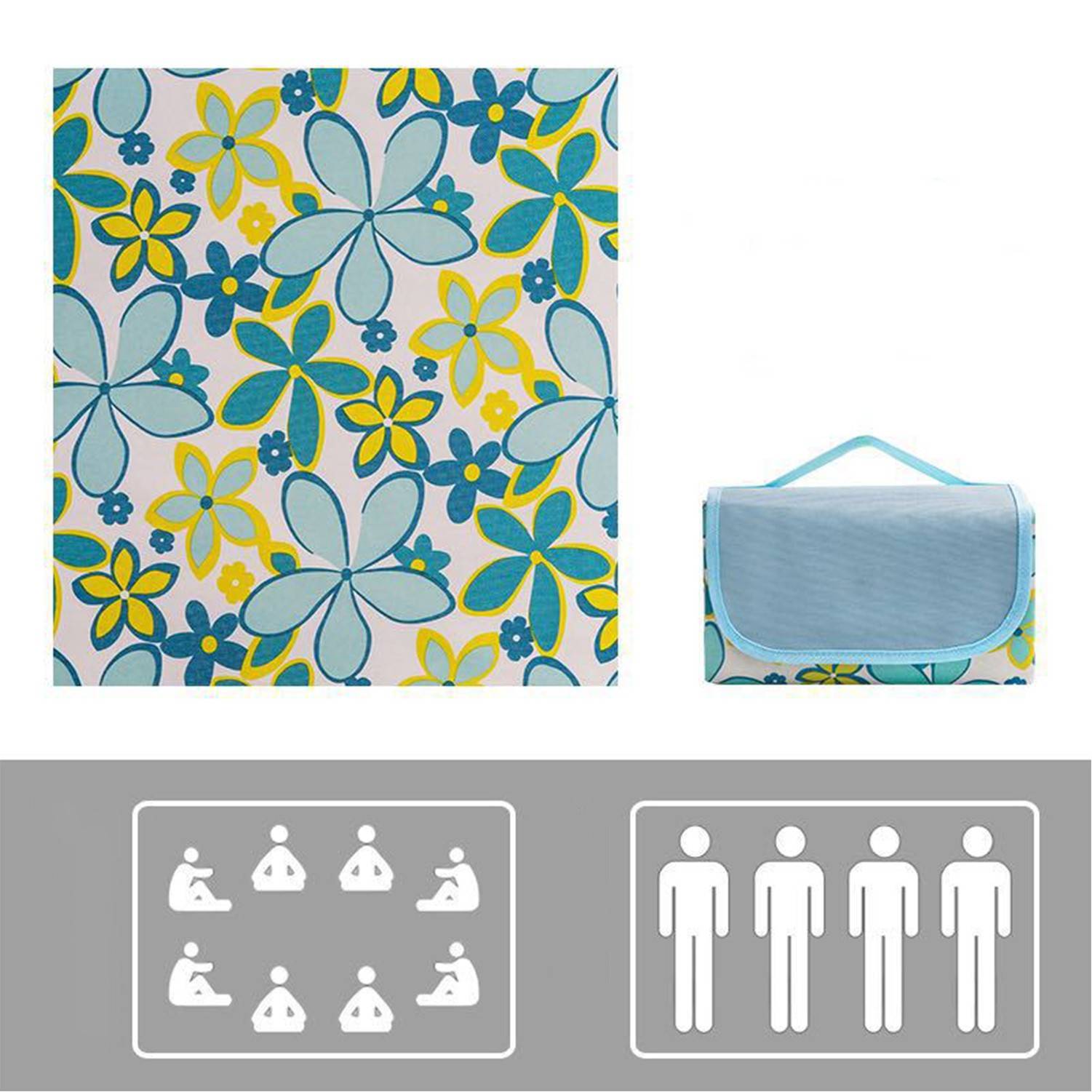 Grid Picnic Cloth 4