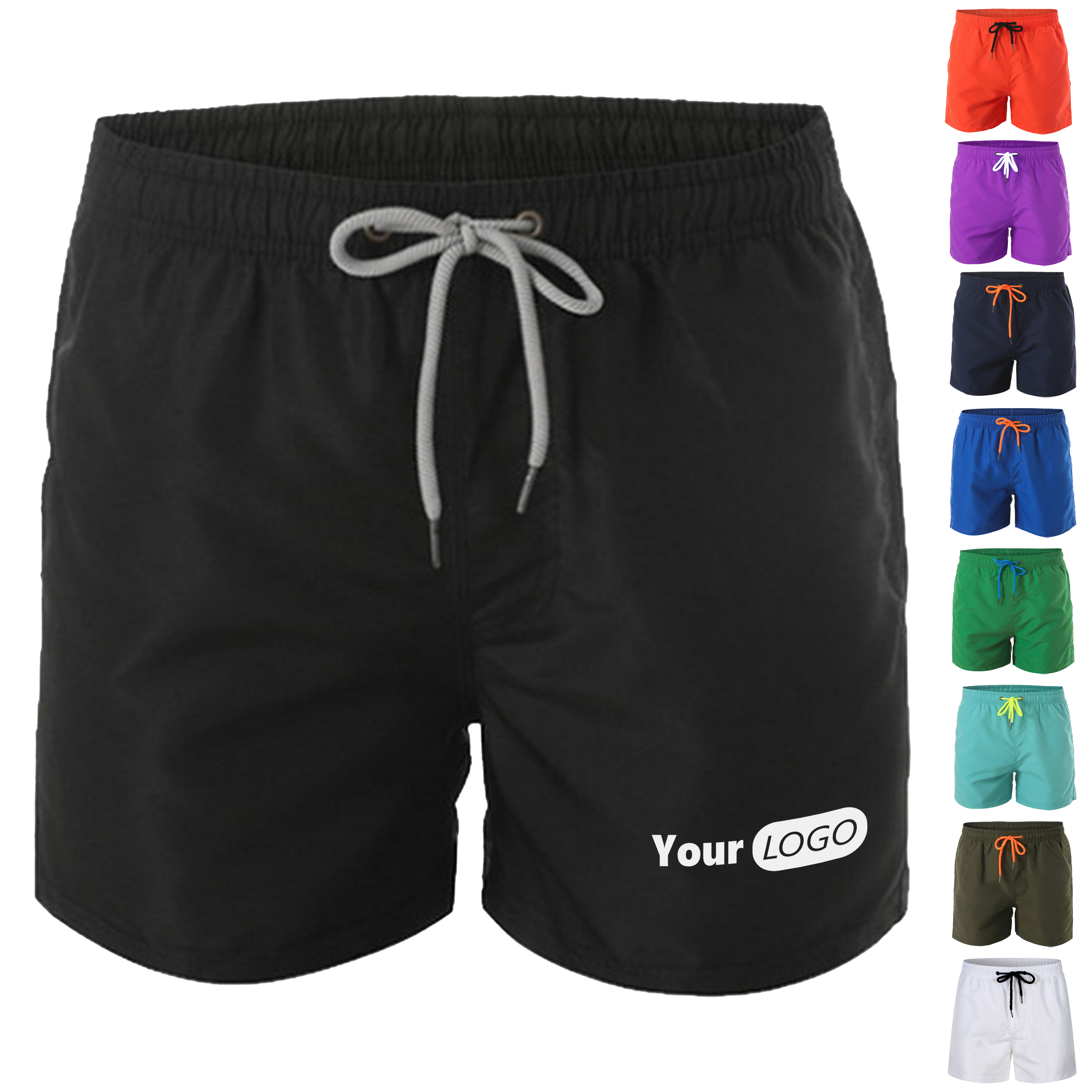Polyester Men'S Sports And Leisure Beach Pants 4