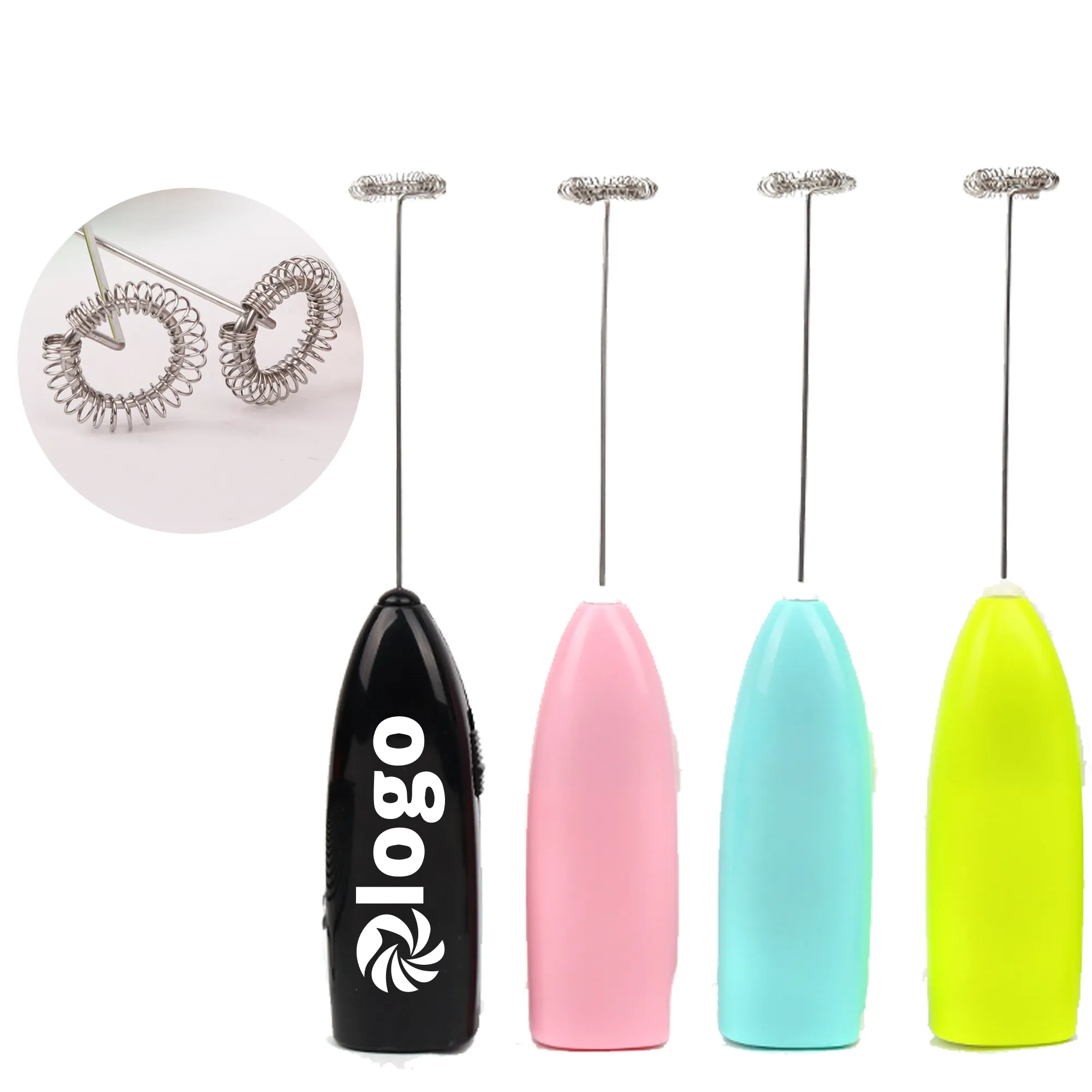 Custom Battery Powered Mini Electric Egg Beater 3
