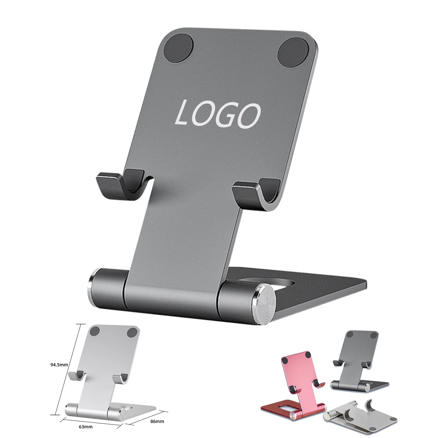 Adjustable Aluminum Phone Stand With Holder Item # WZLEJ-QNH 1