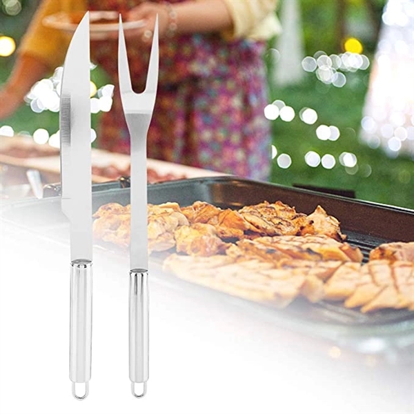 Stainless Steel Grilling Tools 9PCS Set 6
