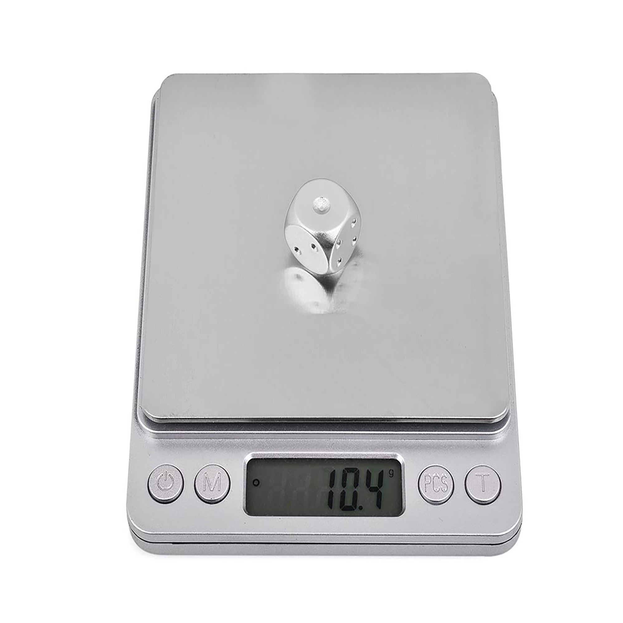 Aluminum Alloy Dice Set with Metal Storage Box 8