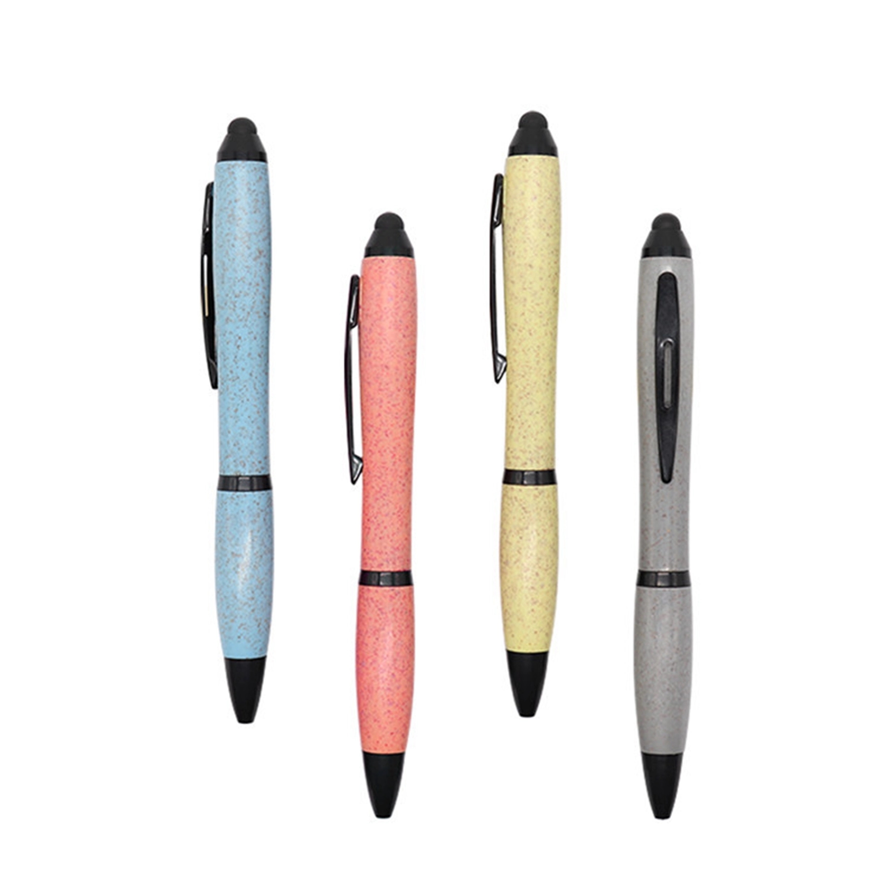 Biodegradable Gourd Shaped Wheat Straw Ballpoint Pen 2