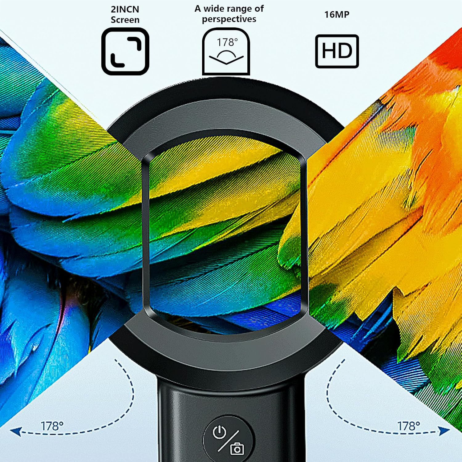Portable 100X Illuminated Magnifier 5