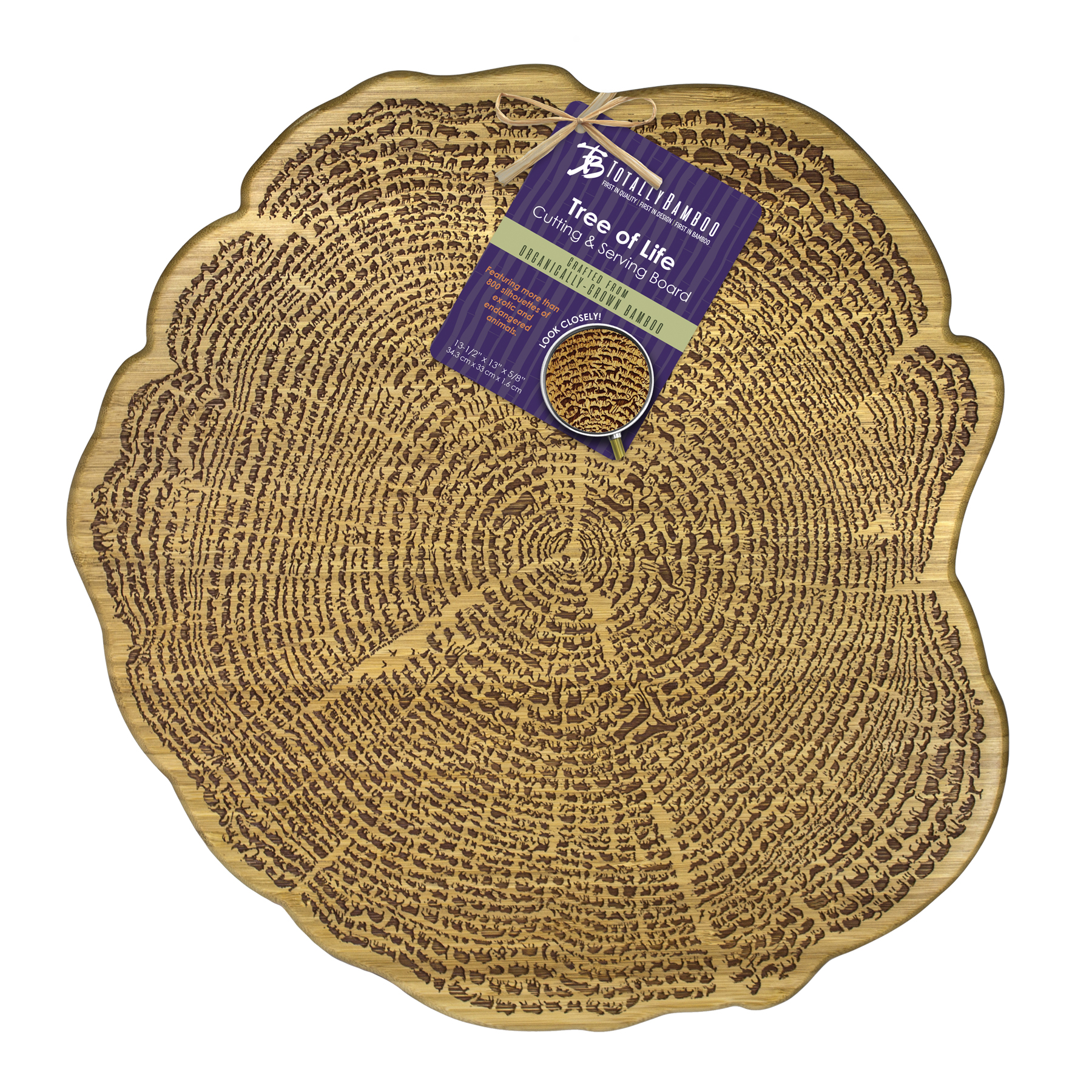 Tree of Life Cutting & Serving Board 3
