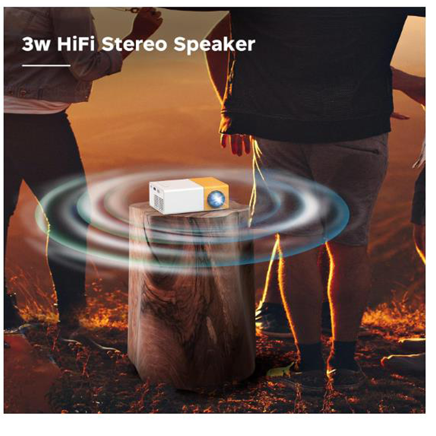 Portable 5G Mini WiFi Movie Projector 4