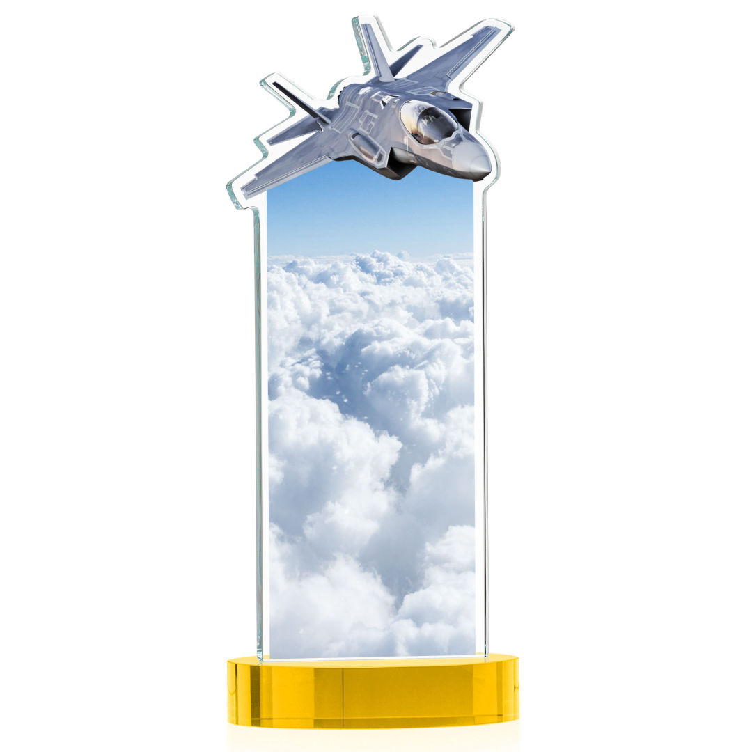 Top Gun VividPrint™ Award on Alberton Base - Gold 2