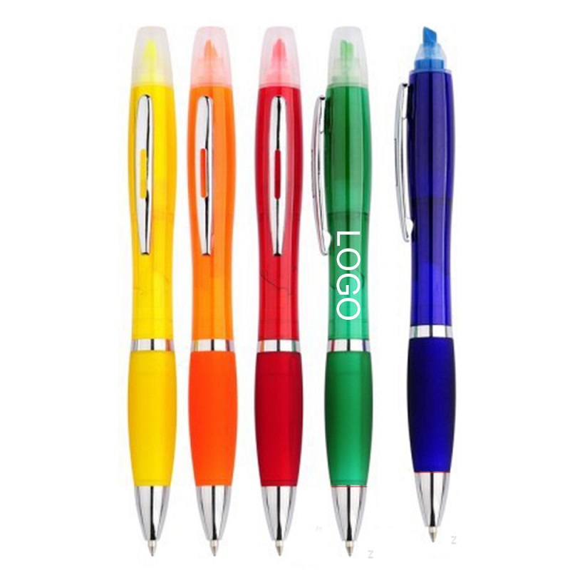 2 in 1 Pen with Highlighter 1