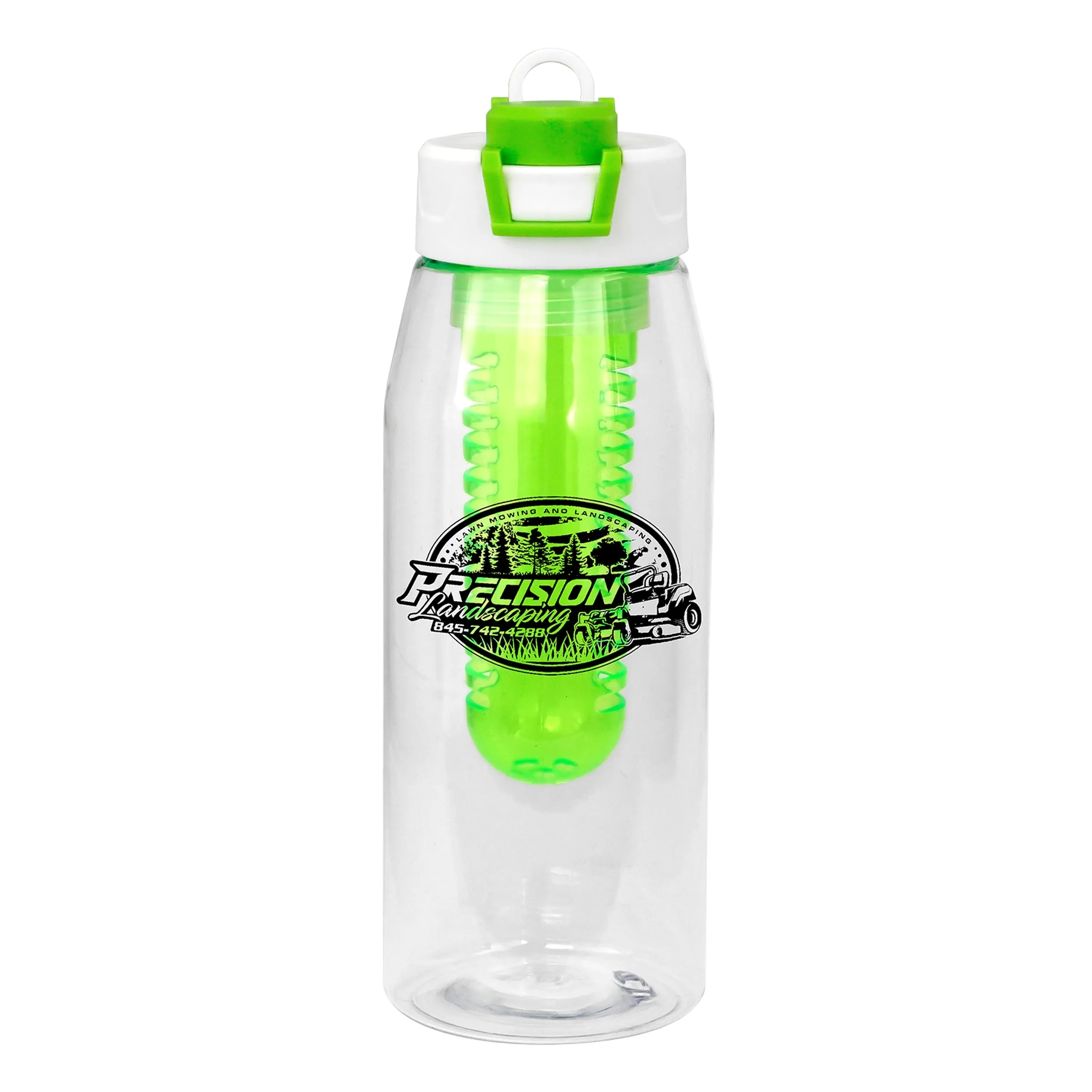 Two Tone Pop Up 32 oz. Bottle with Infuser 10