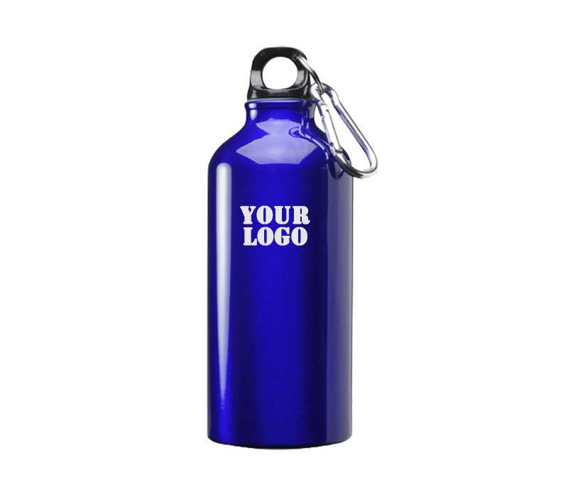 Aluminum Water Bottle with Carabiner, 20 oz., custom water bottle with logo imprint 10