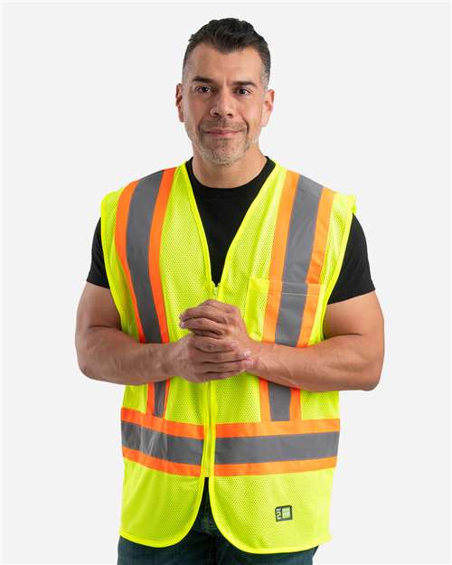 Men's Hi-Vis Class 2 Multi-Color Vest - HVV046 6
