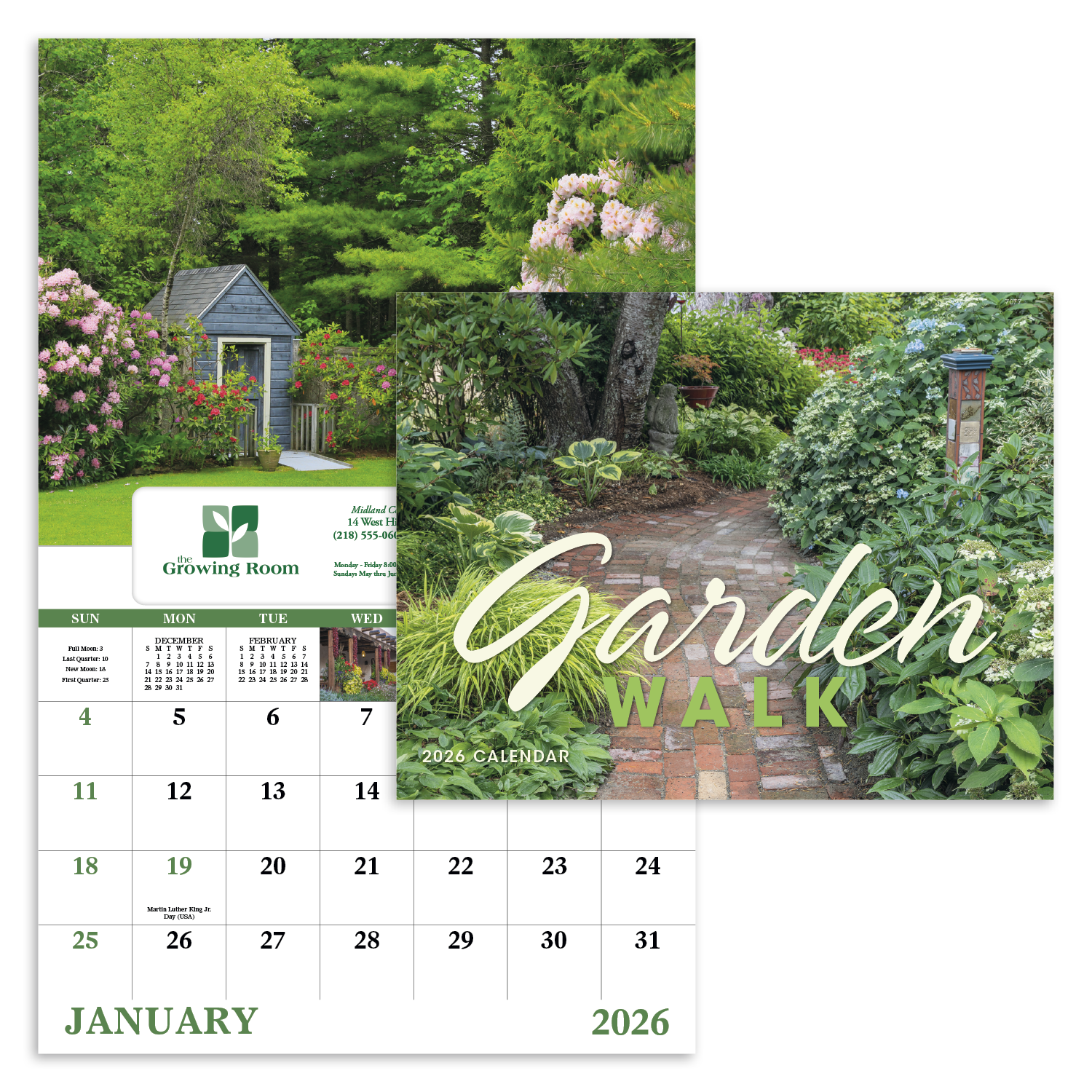 Good Value™ Garden Walk - Window Calendar 6