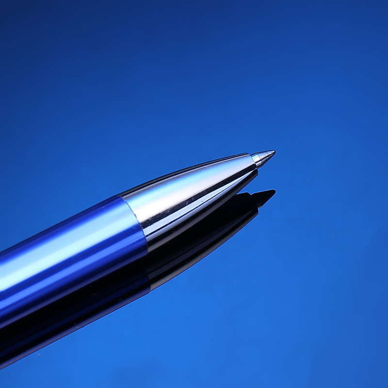 Metal Aluminum Pressing Ballpoint Pen Retractable Ballpoint Pen 2
