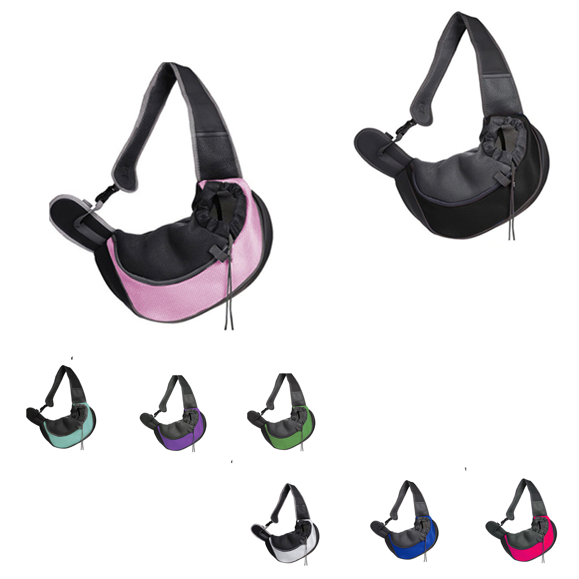 Oxford Cloth Breathable Portable Pet Shoulder Bag 2