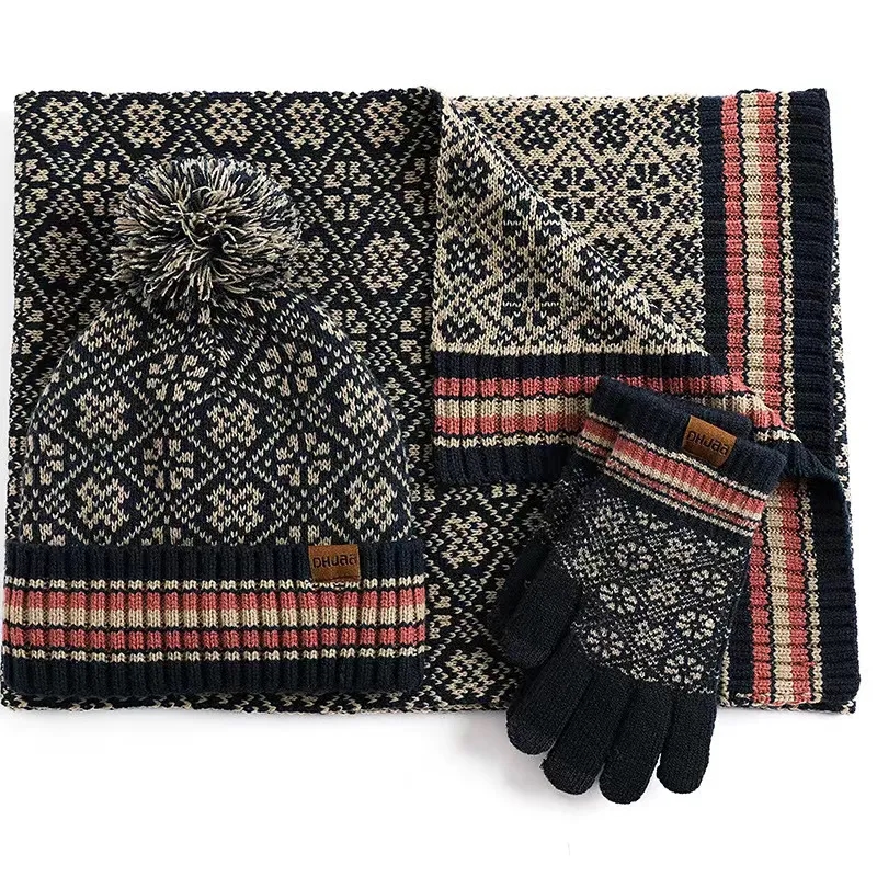 3-in-1 Knit Winter Warm Set 1