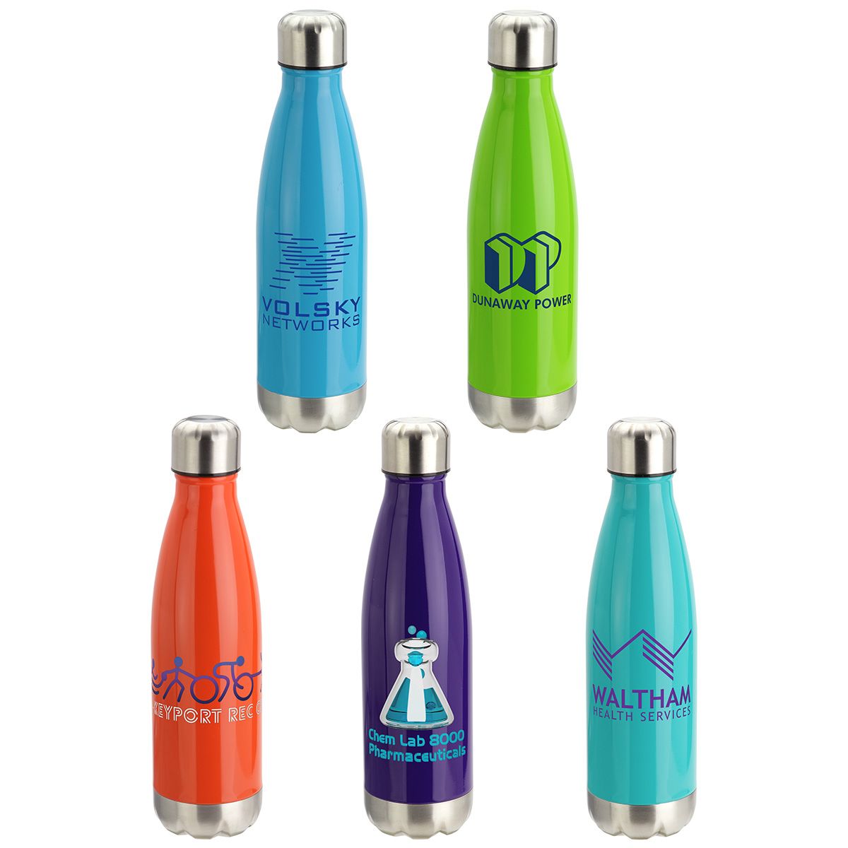Prism 17 oz Vacuum Insulated Stainless Steel Bottle, custom water bottle with logo imprint 1