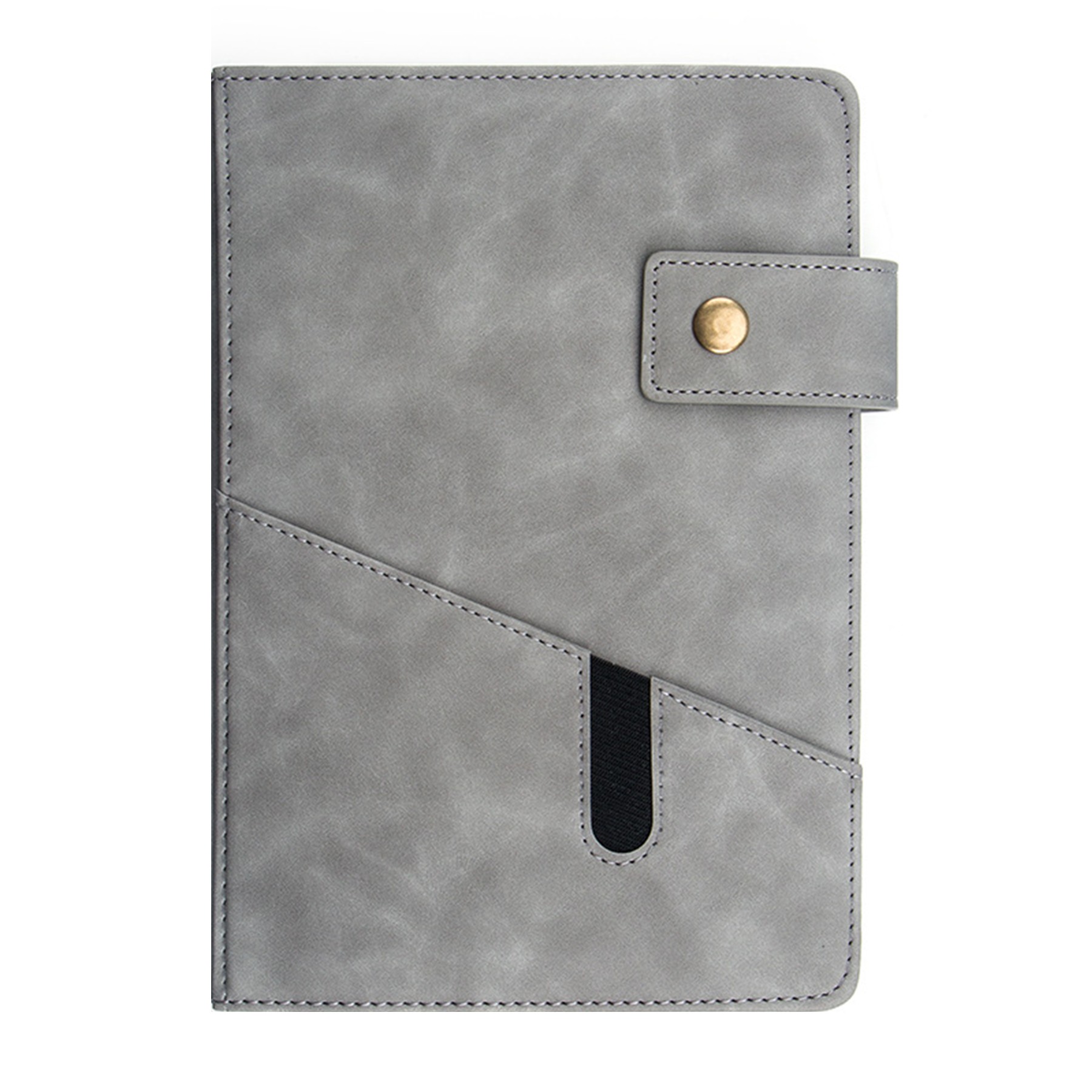 Magnetic Clasp Notebook with 2 Pockets 2