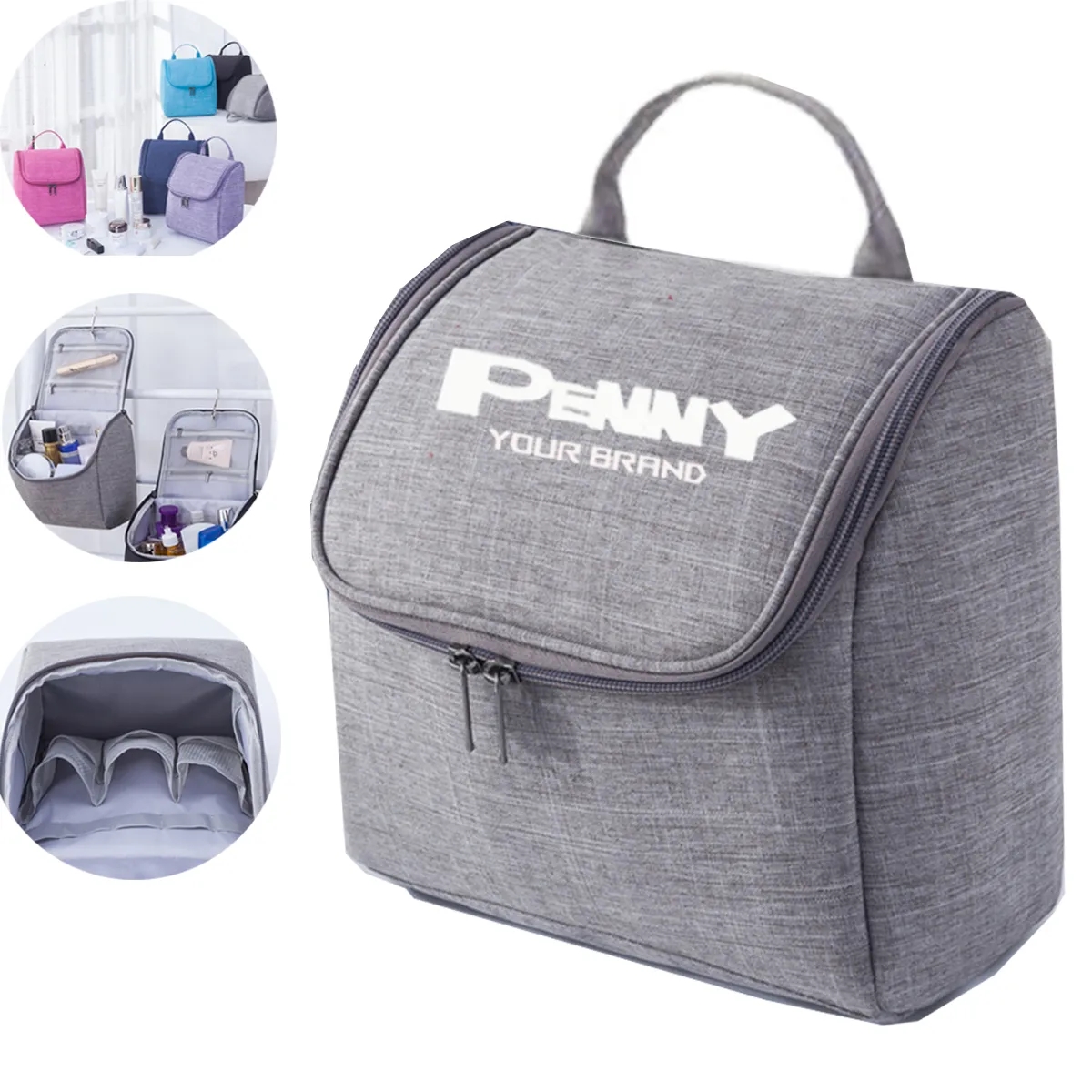 Toiletry Bag Hanging Makeup Storage Pouch Organizer Tote 5