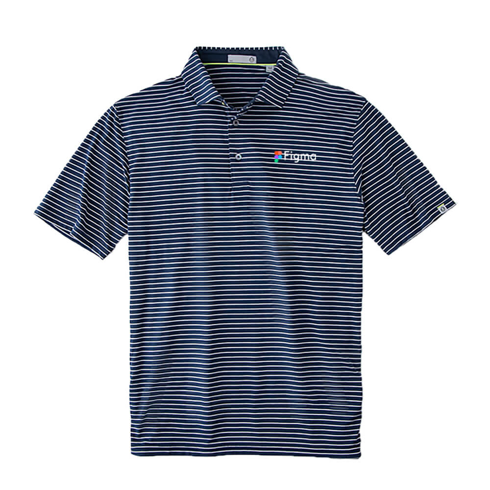 Tasc Men's Cloud Polo Brookline Stripe 2